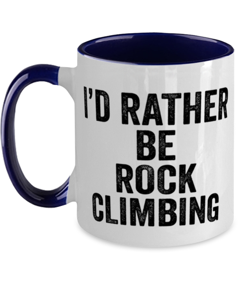 Rock Climbing Coffee Mug Cup