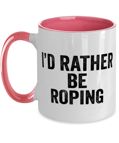 Roping Coffee Mug Cup