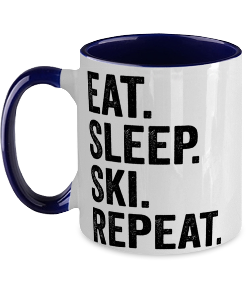 Skiing Coffee Mug Cup