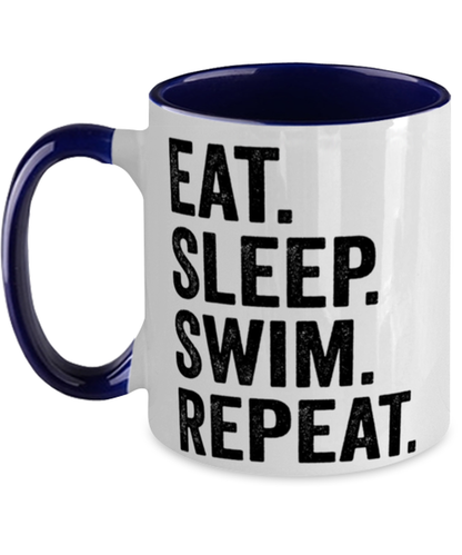 Swimming Coffee Mug Cup