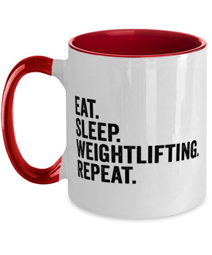 Weightlifting Coffee Mug Cup