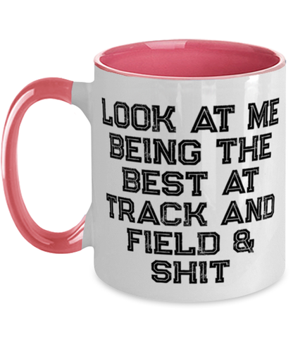 Track and Field Coffee Mug Cup