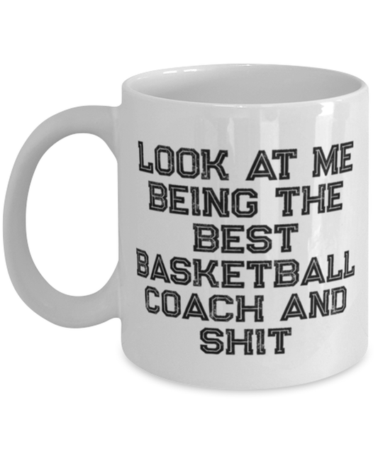 Basketball Coach Coffee Mug Cup