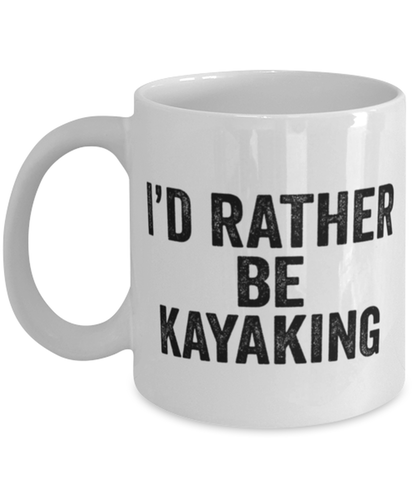 Kayaking Coffee Mug Cup