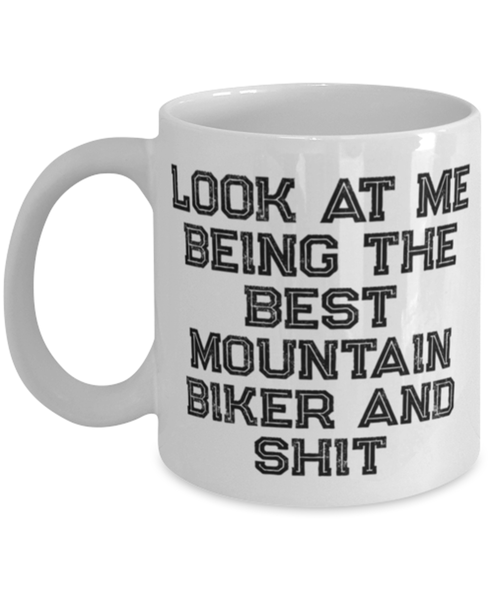 Mountain Biking Coffee Mug Cup