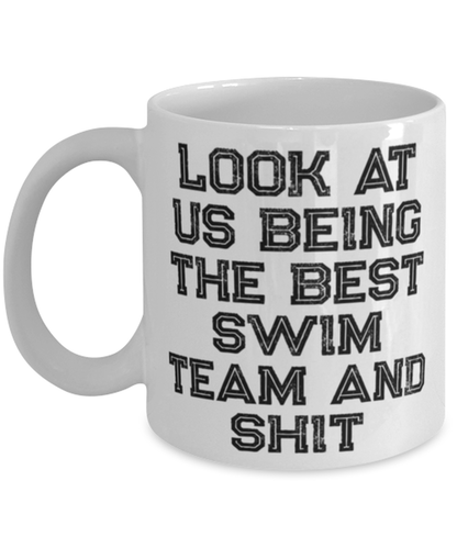 Swim Team Coffee Mug Cup