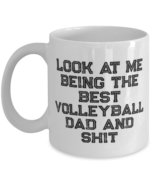 Volleyball Dad Coffee Mug Cup