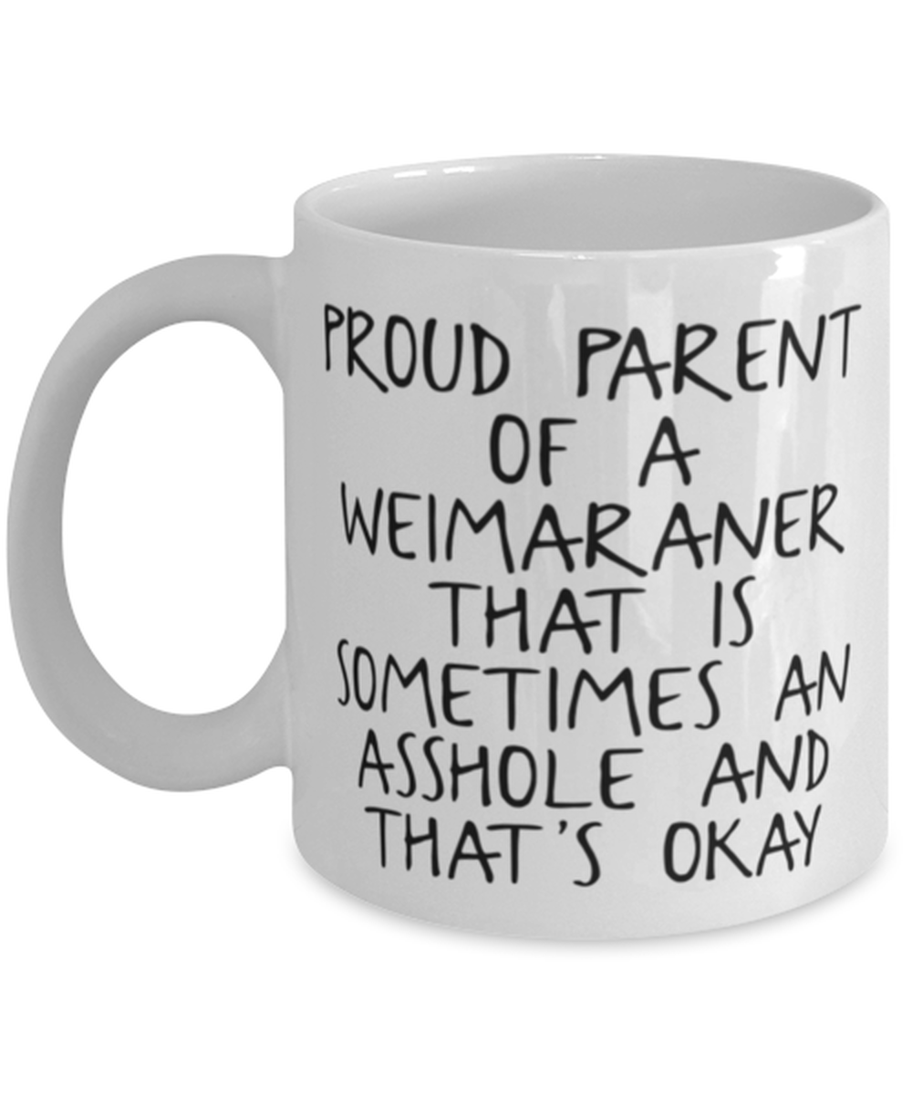 Weimaraner Lover Mom Dad Coffee Mug Cup