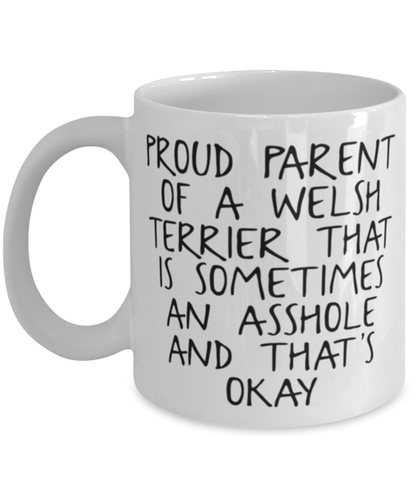 Welsh Terrier Lover Mom Dad Coffee Mug Cup