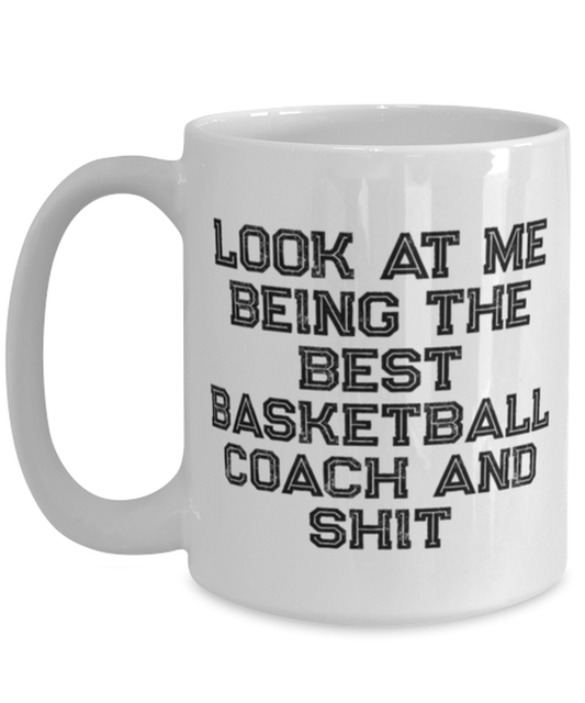 Basketball Coach Coffee Mug Cup