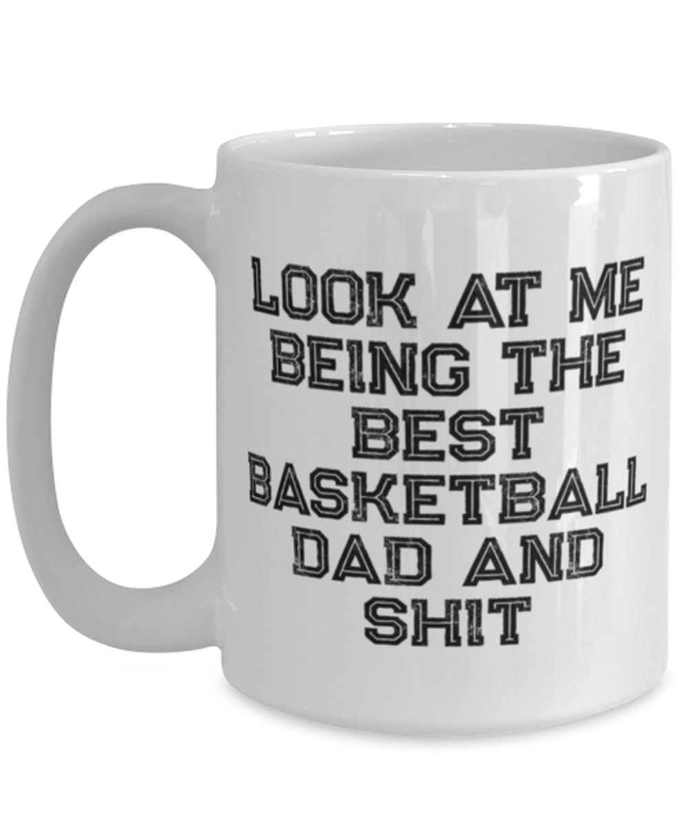 Basketball Dad Coffee Mug Cup