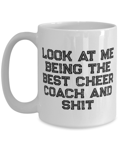 Cheer Coach Coffee Mug Cup