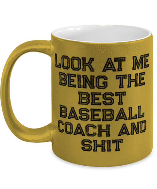 Baseball Coach Coffee Mug Cup