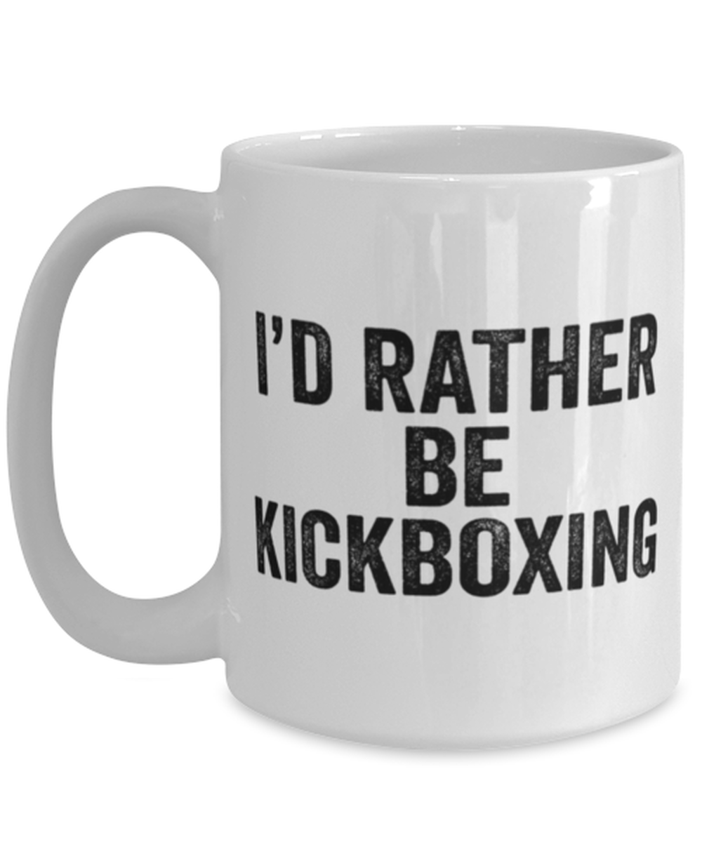 Kickboxing Coffee Mug Cup