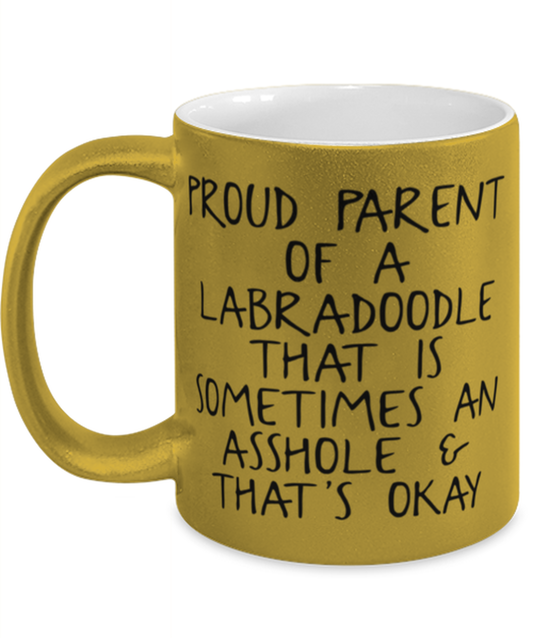 Labradoodle Lover Mom Dad Coffee Mug Cup