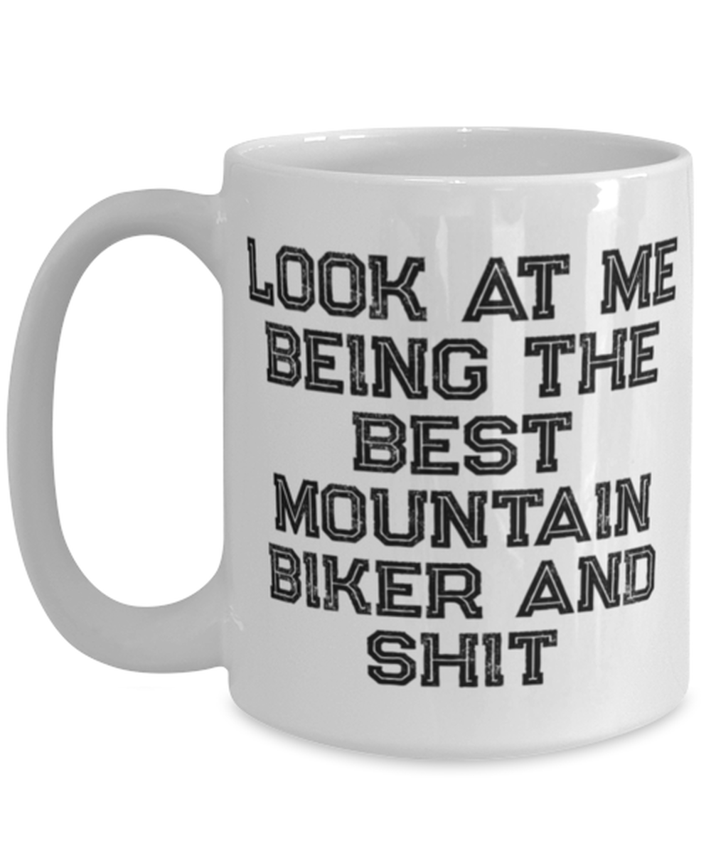 Mountain Biking Coffee Mug Cup