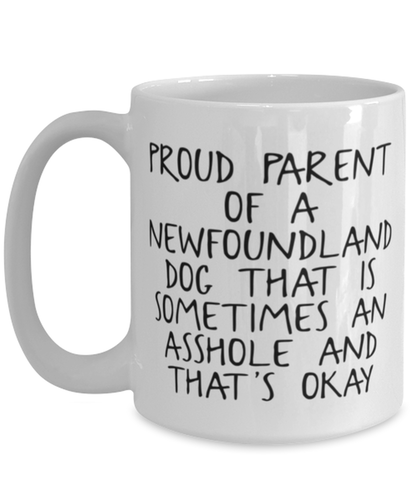 Newfoundland Lover Mom Dad Coffee Mug Cup