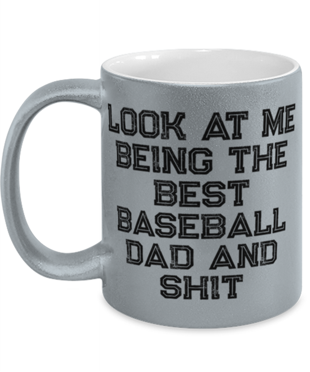 Baseball Dad Coffee Mug Cup