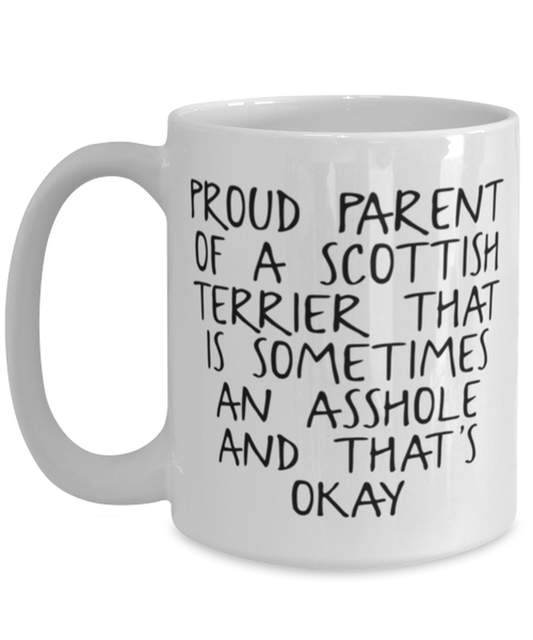 Scottish Terrier Lover Mom Dad Coffee Mug Cup