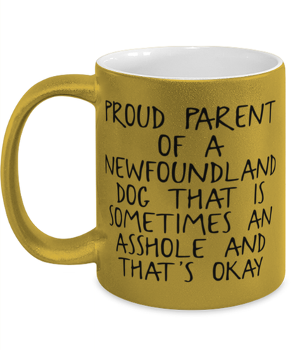 Newfoundland Lover Mom Dad Coffee Mug Cup