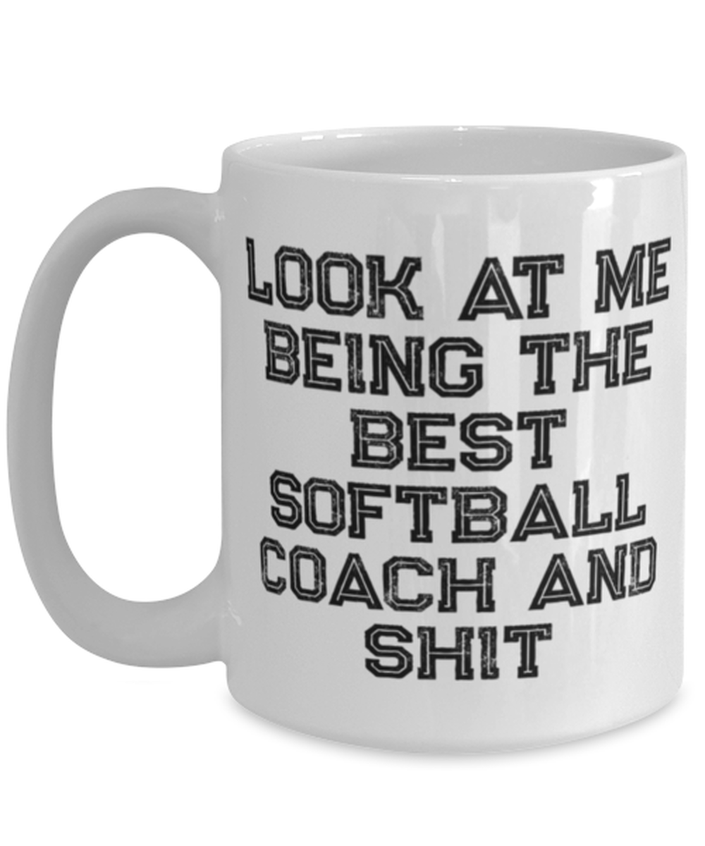 Softball Coach Coffee Mug Cup