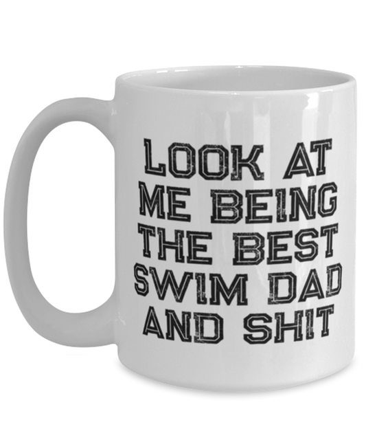 Swim Dad Coffee Mug Cup