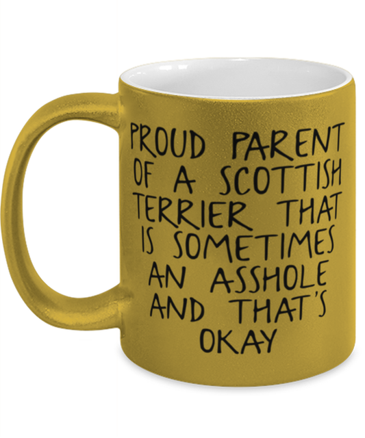 Scottish Terrier Lover Mom Dad Coffee Mug Cup