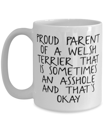 Welsh Terrier Lover Mom Dad Coffee Mug Cup