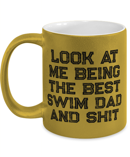 Swim Dad Coffee Mug Cup