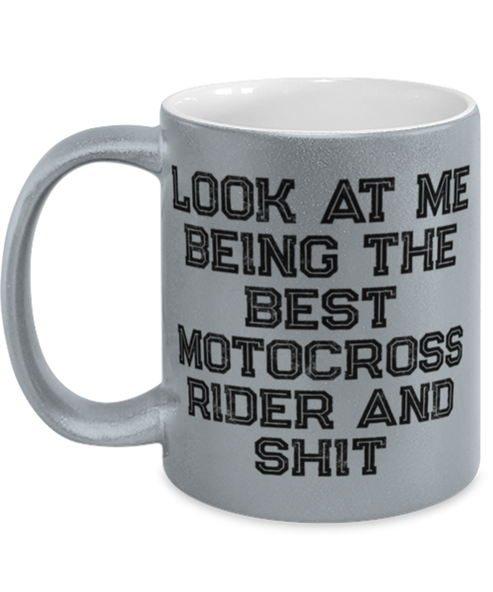 Motocross Motorcycilist Coffee Mug Cup