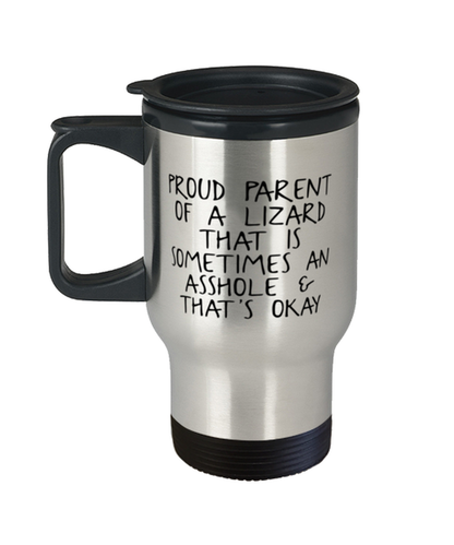 Lizard Lover Mom Dad Coffee Mug Cup