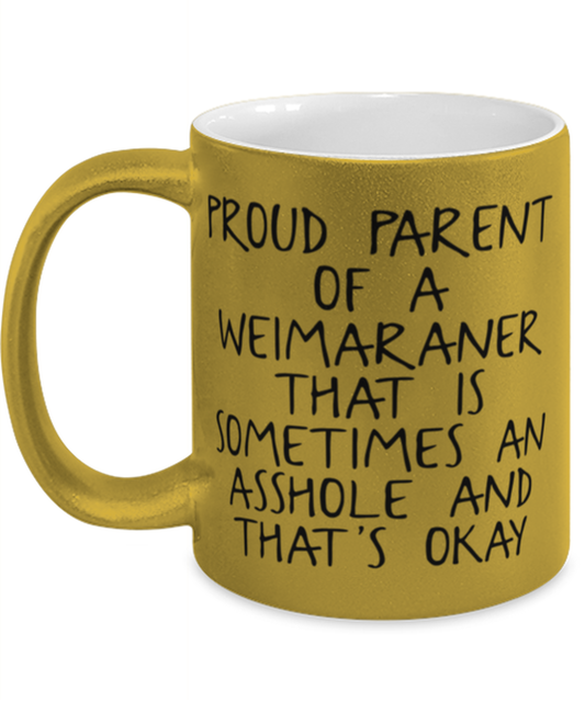 Weimaraner Lover Mom Dad Coffee Mug Cup