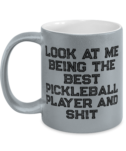 Pickleball Player Coffee Mug Cup