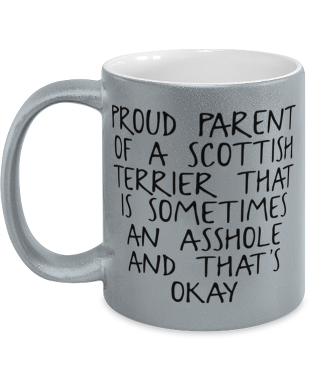 Scottish Terrier Lover Mom Dad Coffee Mug Cup