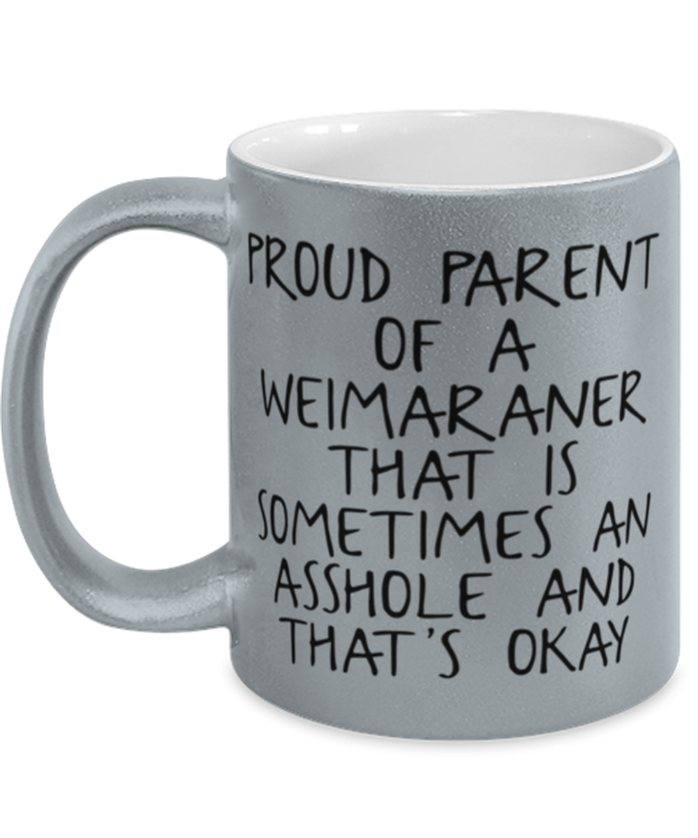 Weimaraner Lover Mom Dad Coffee Mug Cup