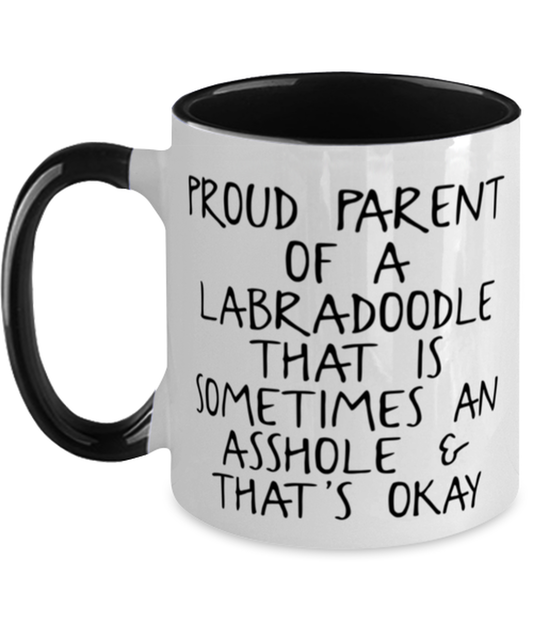 Labradoodle Lover Mom Dad Coffee Mug Cup