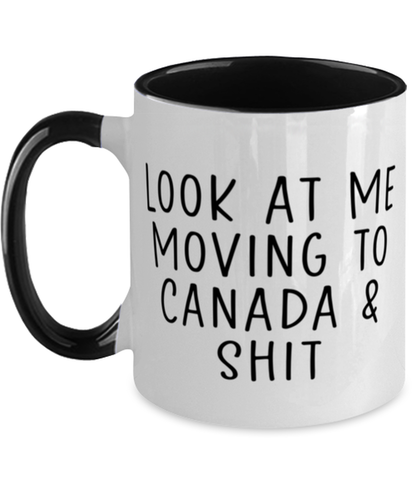 Moving to Canada Coffee Mug Cup