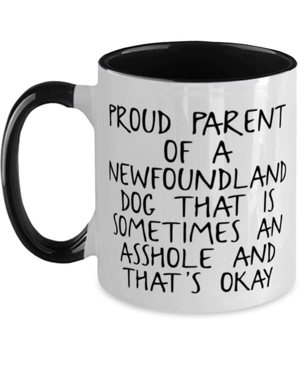 Newfoundland Lover Mom Dad Coffee Mug Cup