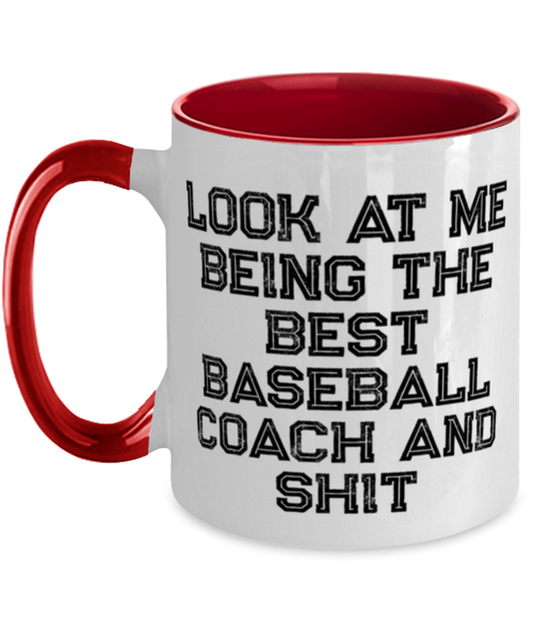 Baseball Coach Coffee Mug Cup