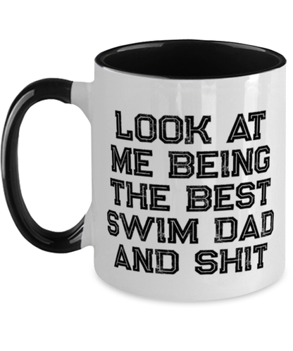 Swim Dad Coffee Mug Cup