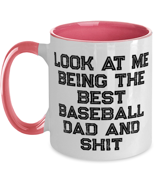 Baseball Dad Coffee Mug Cup