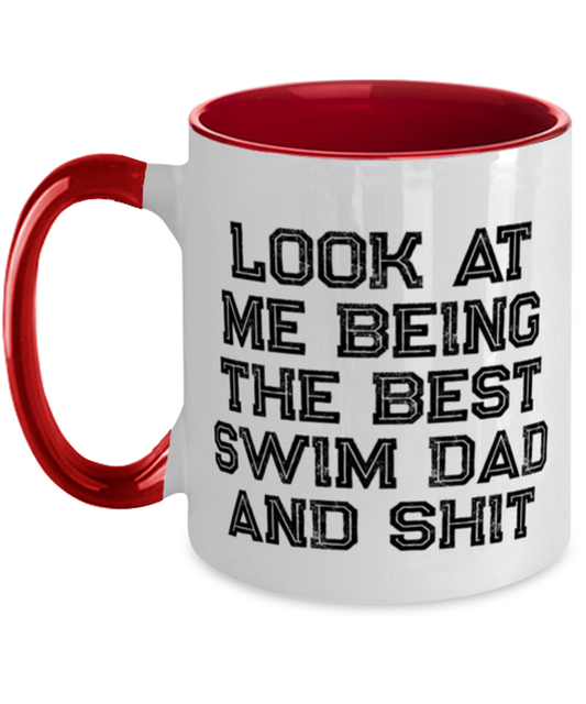 Swim Dad Coffee Mug Cup