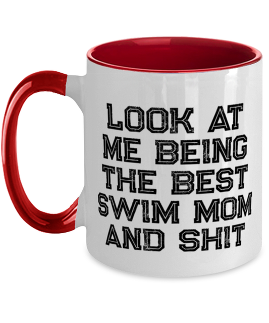 Swim Mom Coffee Mug Cup