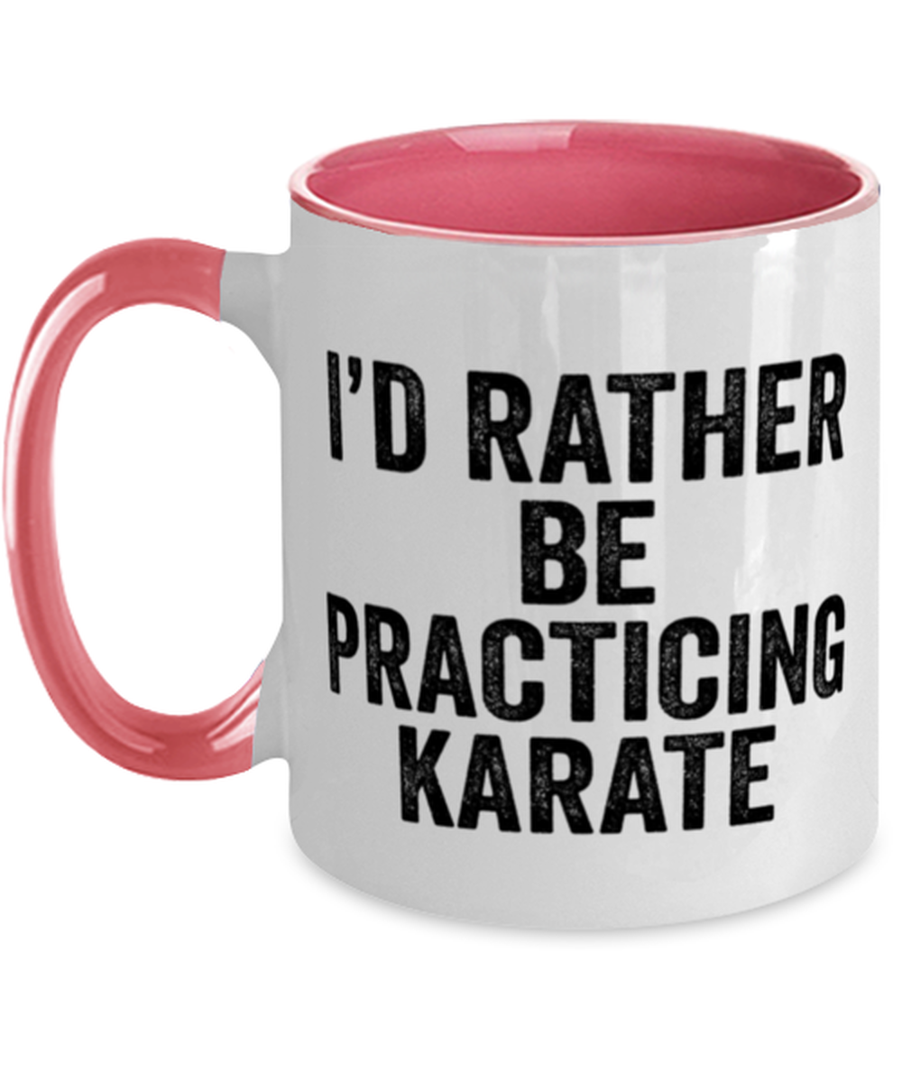 Karate Coffee Mug Cup