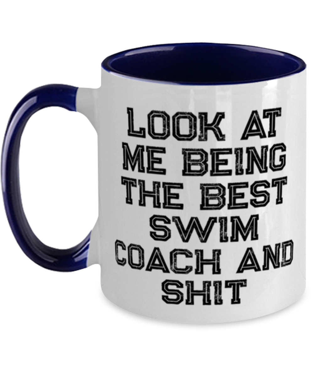 Swim Coach Coffee Mug Cup