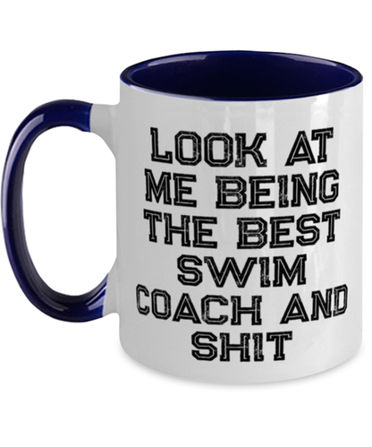 Swim Coach Coffee Mug Cup