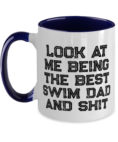 Swim Dad Coffee Mug Cup