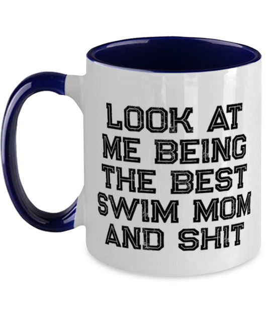 Swim Mom Coffee Mug Cup