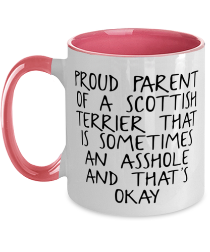 Scottish Terrier Lover Mom Dad Coffee Mug Cup