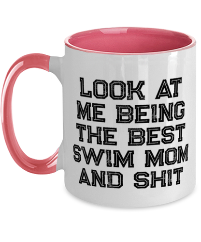 Swim Mom Coffee Mug Cup